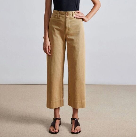 Apiece Apart - Chino Merida Pant in Camel/ butter yellow - Picture 3 of 10